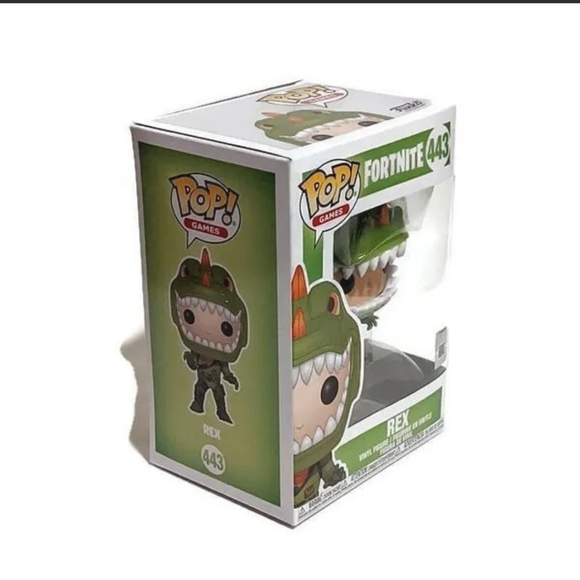 Funko Pop Games Vinyl Figure Fortnite #443 Rex New Sealed in box! - Picture 4 of 7
